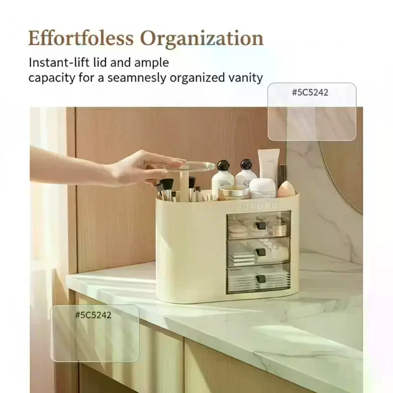 Organizador de Maquillaje con  - Beauty Makeup Vanity Set reseña y precio