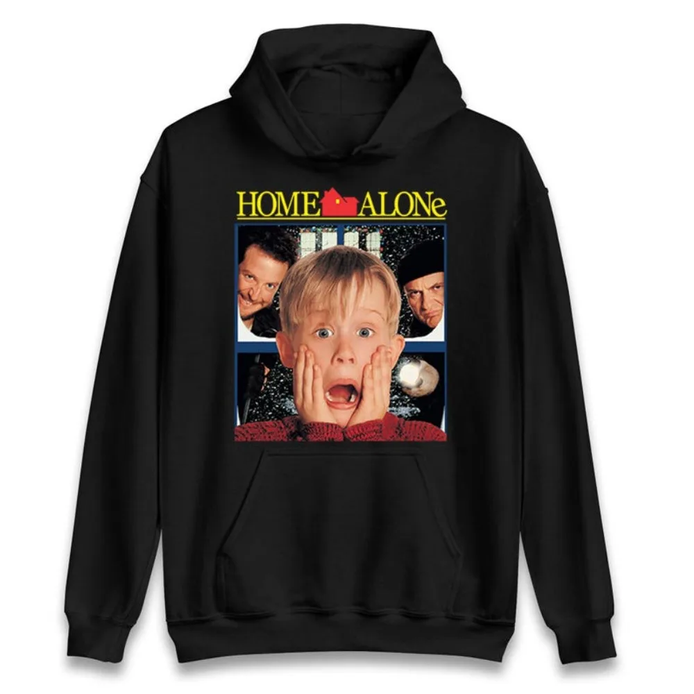 المنزل وحده عيد الميلاد البلوز مضحك فيلم عيد الميلاد هوديي ريترو كيفن مكاليستر الكلاسيكية عطلة فيلم هدية قمم بارد احتفالي الزي