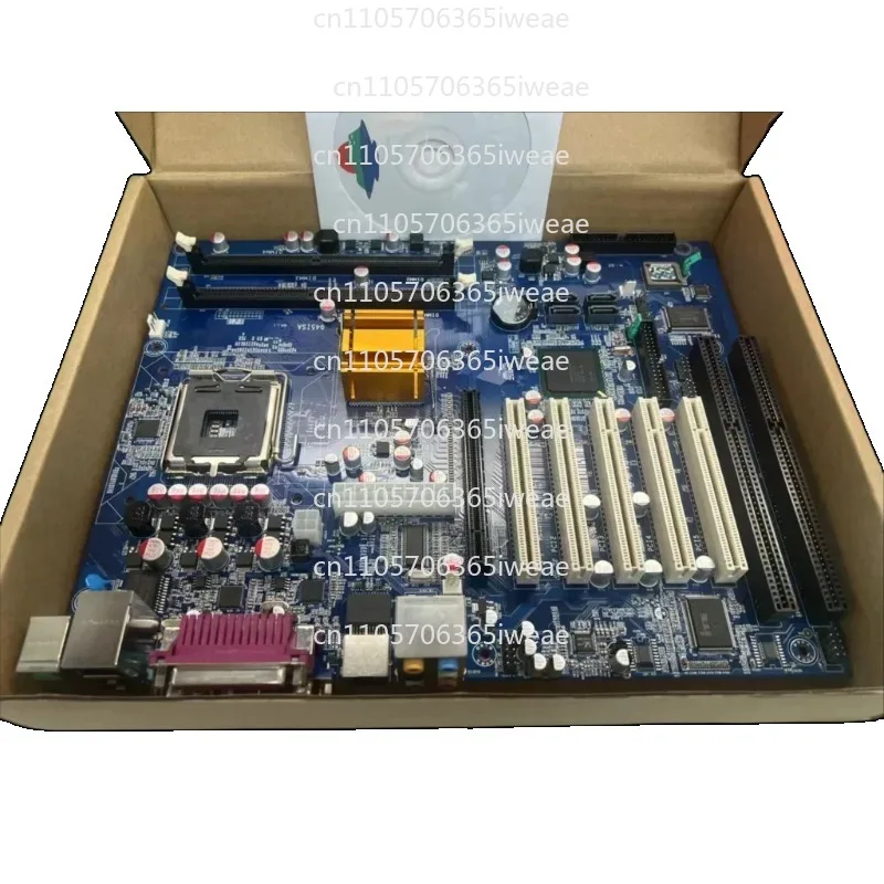 New 775-pin Industrial Main Board with Dual Gigabit Ethernet Ports Features Dual ISA 945 Main Board And