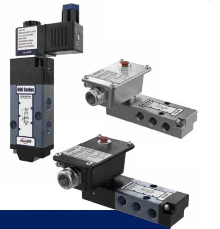 Long life, high performance fluid control solenoid valve for Oil, Gas, Chemical industry and automation