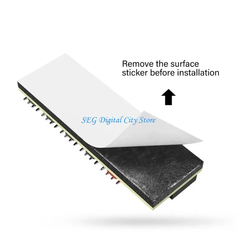 U75B High Efficiency 4Pin Splitter HUBFor Computer Case Fan Supporting Multiple 4Pin Fan High Durability