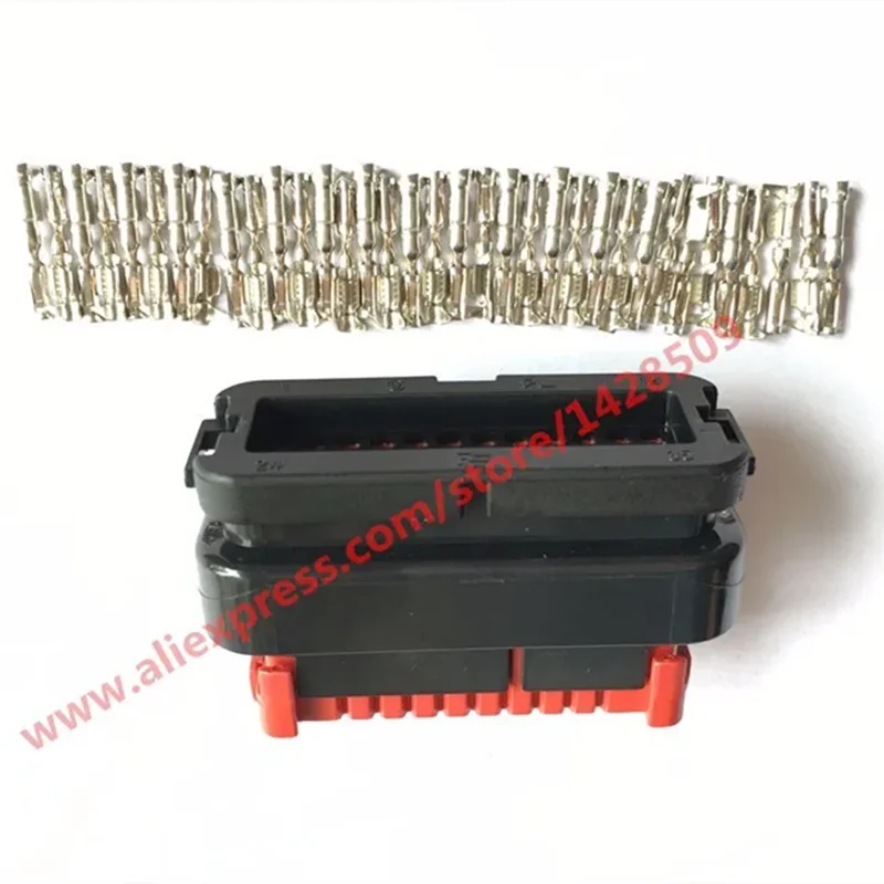1 Set High Quality 35 Pin Tyco AMP Female Waterproof Automotive Connector Plug 776164-1 With Terminals