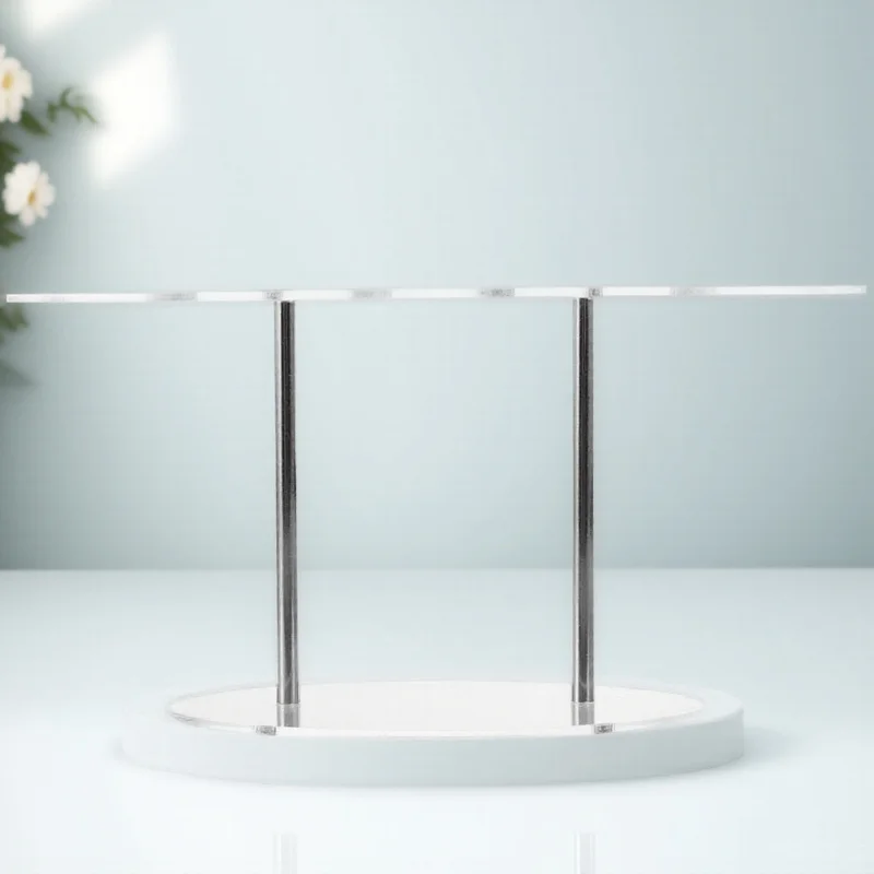 

Ice Cream Cone Stand Acrylic Bracket Easy Clean Suitable Various Foods Display Ice Cream Cone Stand Storage Rack