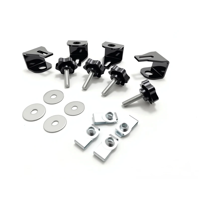 

Theft Deterrent Saddlebag Locks Saddle Bag Bolts Mounting Screws Compatible for Harley Davidson Touring Road King Street Glide E