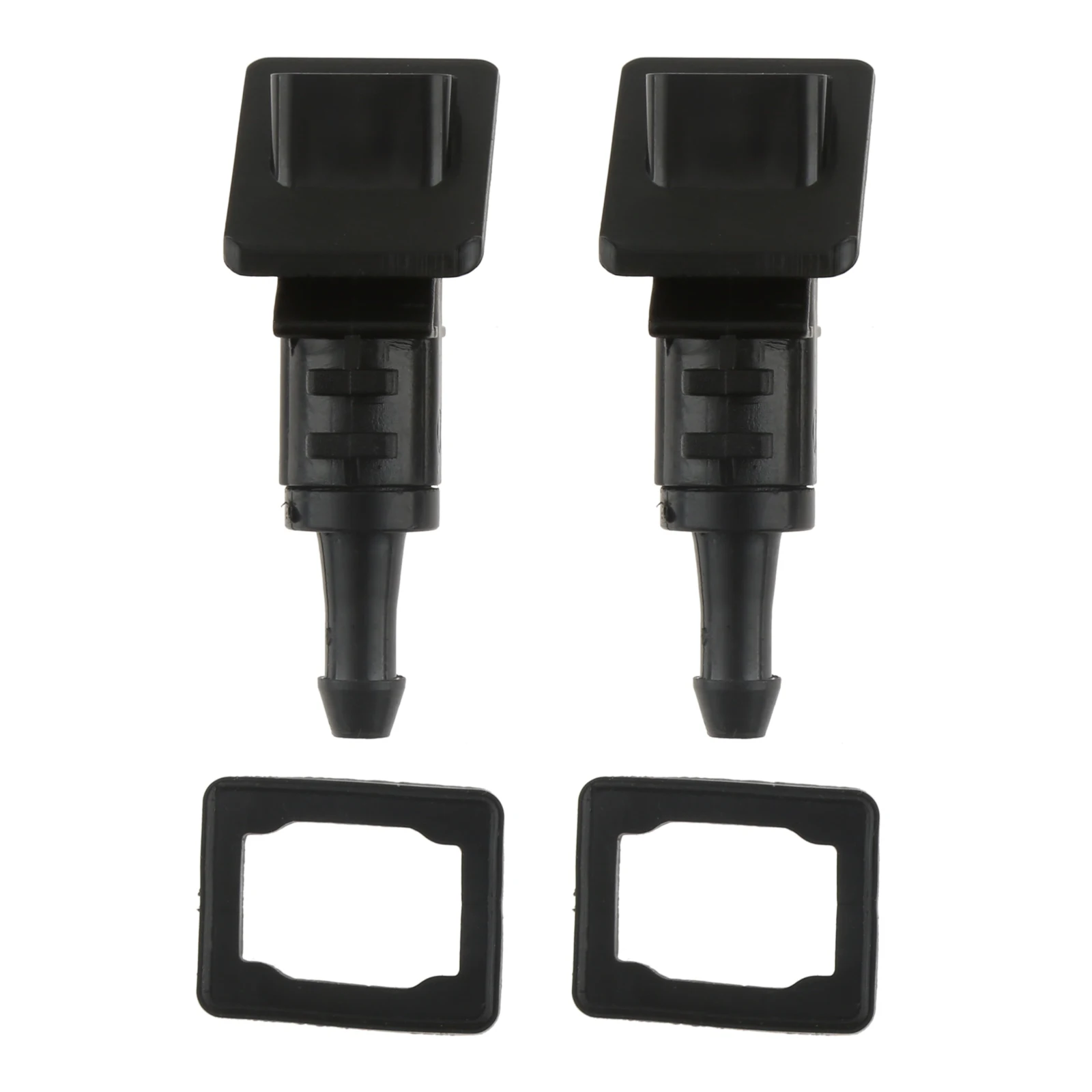 

2Pcs Black Auto Plastic Windscreen Washer Jets Windshield Washer Wiper Water Spray Nozzle for Kia Ceed 2006-2012 986301H510