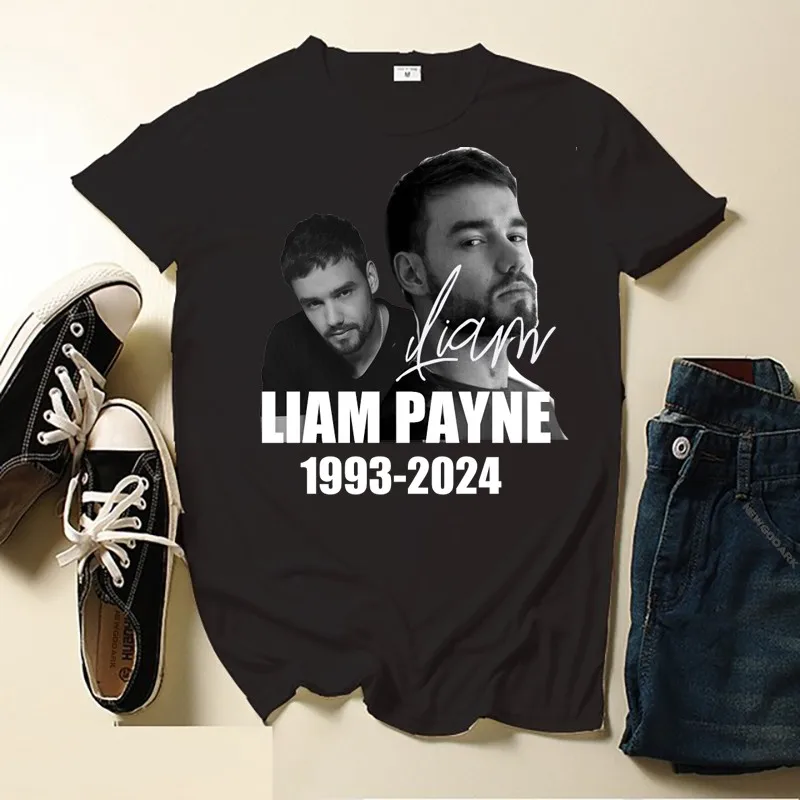 Yearn for Liam Payne Men's T Shirts Awesome Tee Shirt Short Sleeve O Neck T-Shirt Pure Cotton 4XL 5XL Tops