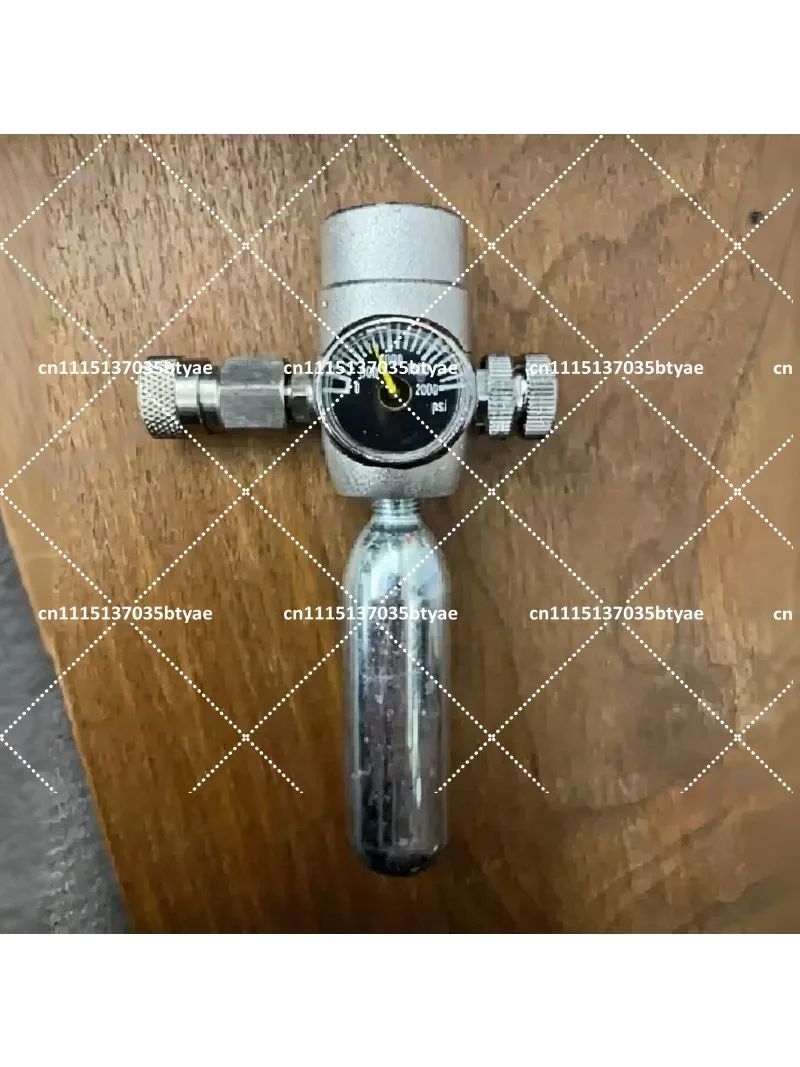 Portable Manual Coffee Machine, Pneumatic Espresso Maker with CO2 Argon Regulator, Pre-Infusion & Constant Pressure
