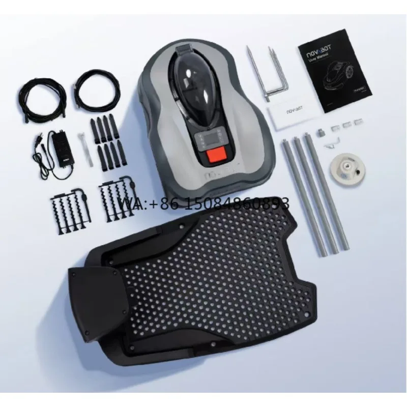 High Efficiency Fully Automatic GPS Lawn Mower Robot Borderless Smart Android Remote Control 5G Connectivity WiFi