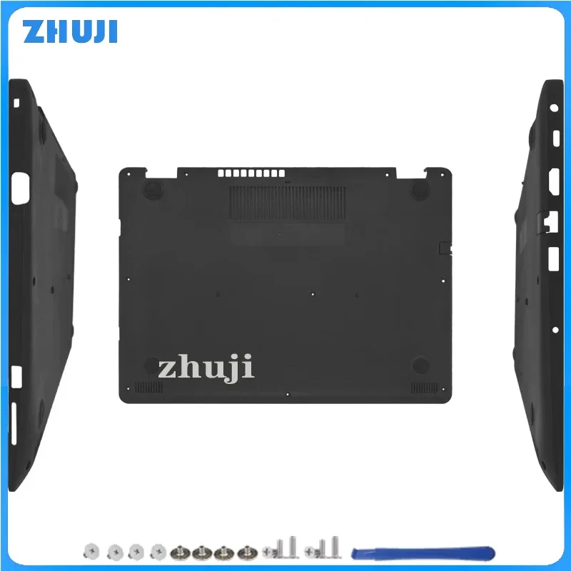 Replace Cover New For Latitude 3490 E3490 Laptop LCD Back Cover Front Bezel Palmrest Cover Bottom Base Housing Case Black AA1404