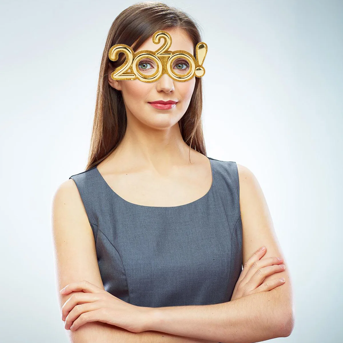 

3 шт., креативные блестящие очки, новинка 2020, вечерние очки, реквизит, аксессуары для аплодисментов, новогодний фестиваль, день рождения