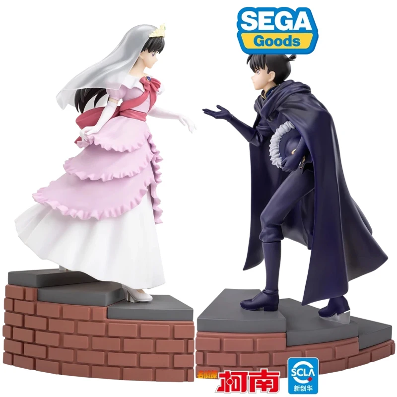 SEGA Xross Link Meitantei Conan Kudou Shinichi Mouri Ran Jimmy Kudo Rachel Moore Propose Marriage Original Figure Model Toy 17Cm