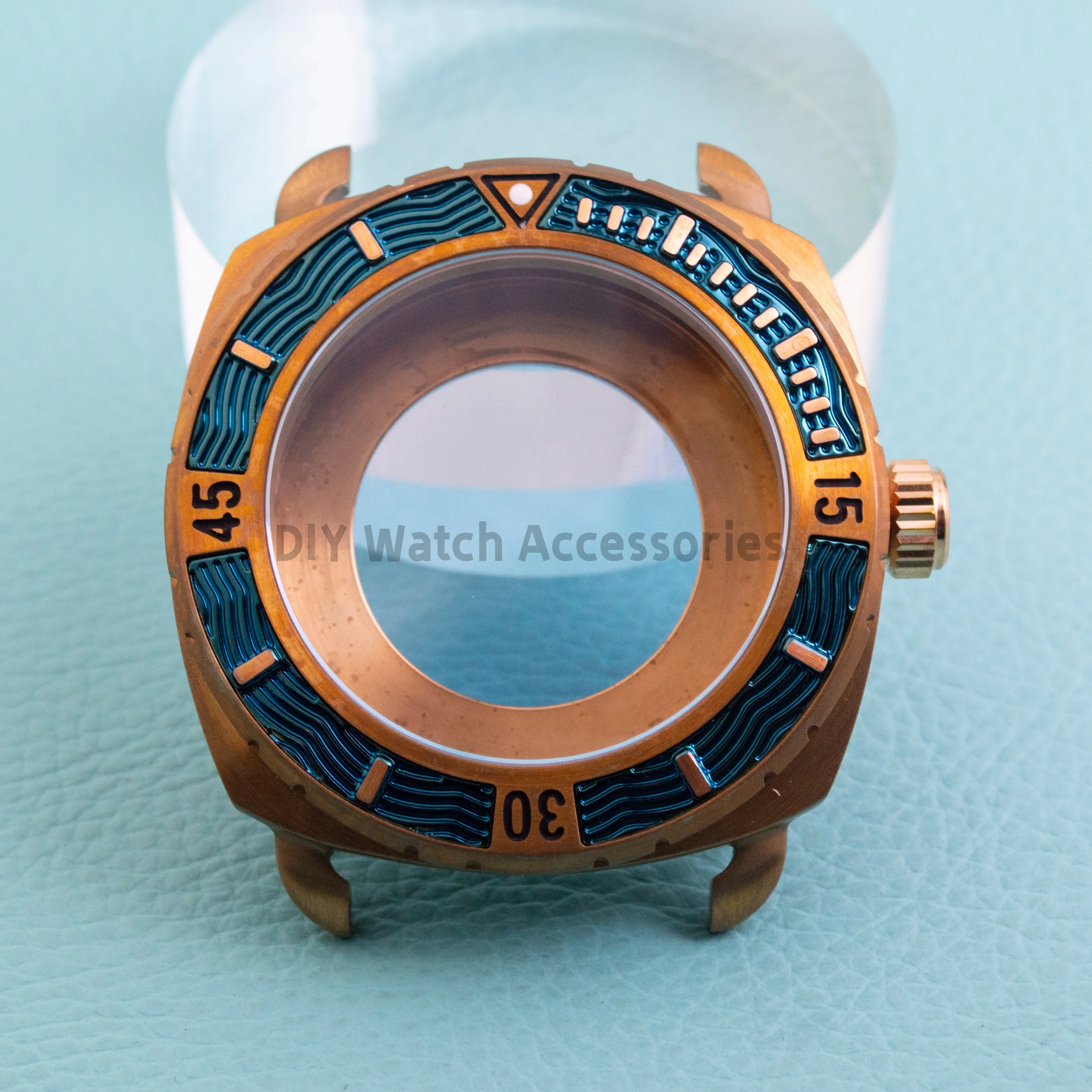 NH35 Bronze Case Watch Case Pa - Exhibition Caseback review and price