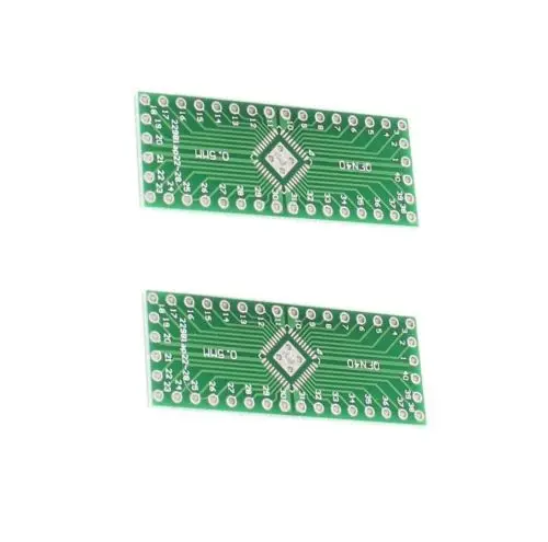 10 pcs QFN32 QFN40 to DIP 32/40 Adapter PCB Board Converter Double Sides