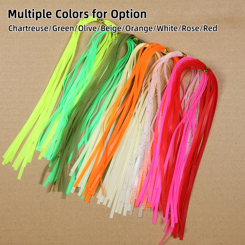 2er-/3er-Packungen 3mm breites, realistisches Nymphen-Körperwickelmaterial, elastische Scud-Rücken-Fliegenbindematerialien für Caddis-Larven und tschechische Nymphen – Detail 5