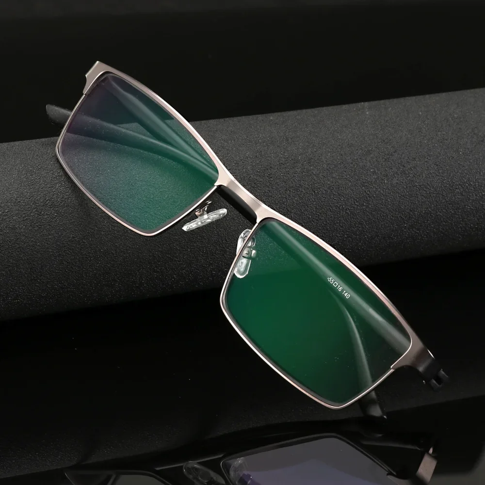 New Men's Ttitanium Alloy Optical Glasses Frame Fashion Women's Square Ultralight Business Myopia Prescription Glasses