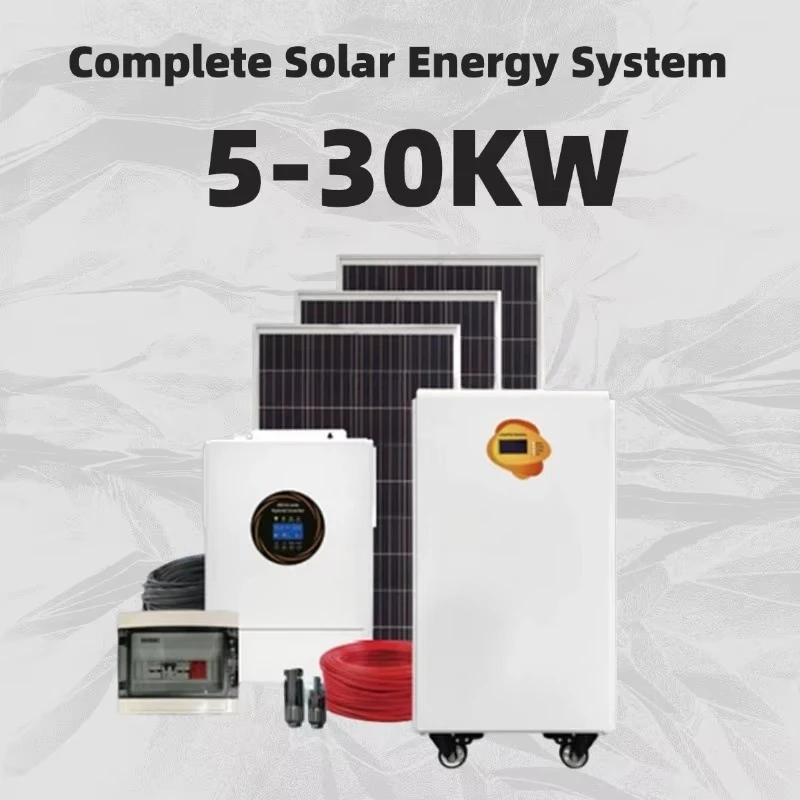 High Quality 5.5-30kw Mppt Solar Power System Three-phase Grid Tied Solar Pv Inverter Electrical Equipment