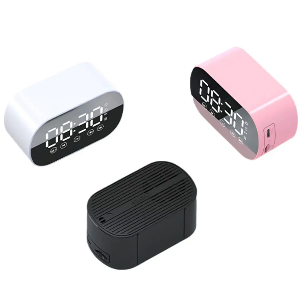 LED Digital Alarm Clock with Bluetooth 6