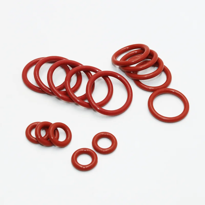 Silikon-O-Ring CS 1/1,5/2,0/2,4/3,1 mm Dichtungsscheibe VMQ O-Ring Sanitärdichtung Ölbeständige Temperatur Auto-O-Ring – Detail 4