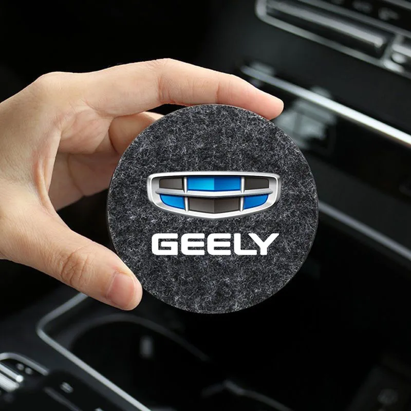 

Car Non-Slip Coaster Embedded Coaster practical For Geely geometry C Emgrand Gc6 Gx3 Ec7 Atlas Coolray Cross NL3 GS Accessories