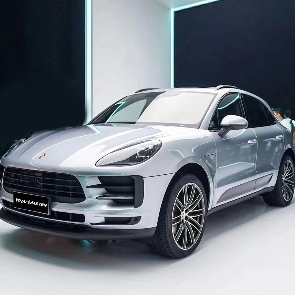 

Glossy Metallic PET Backing Film Wrap Dolomite Vinyl Wrap for Car Body Decoration