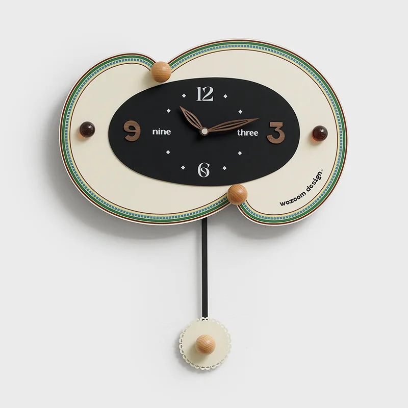 

Panda Wall Clock Home Decor Living Room Alarm Clock Desktop Decor Modern Quartz Wall Clocks for Kitchen Office Bedroom