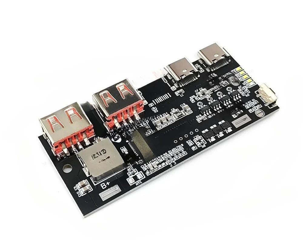 22.5W Power Bank Fast Charging Mobile Power Supply Circuit Board 3.2V Lithium Iron Phosphate Main Board QC4PD3.0VOOC