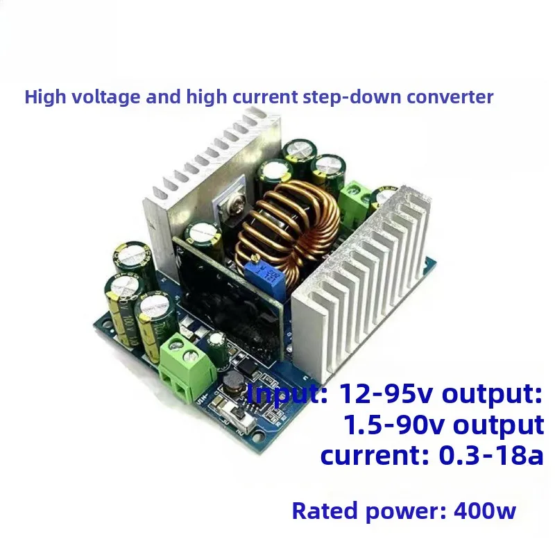 DC Step-down Constant Voltage Constant Current Adjustable Power Supply Module 12-95V To 2-90V High Power 18A500W