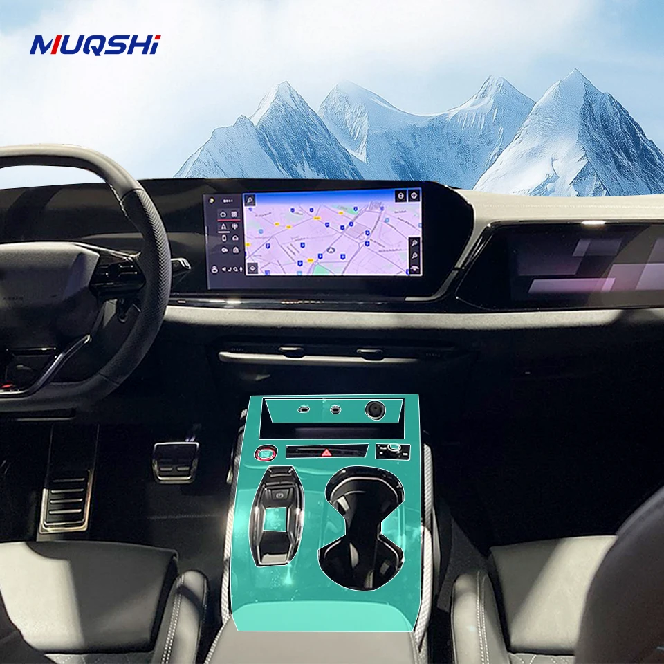 

For Audi A5 B10 2025 Pre cutting Car Interior PPF Paint protection Film TPU Gear Panel Anti-Scratch Sticker