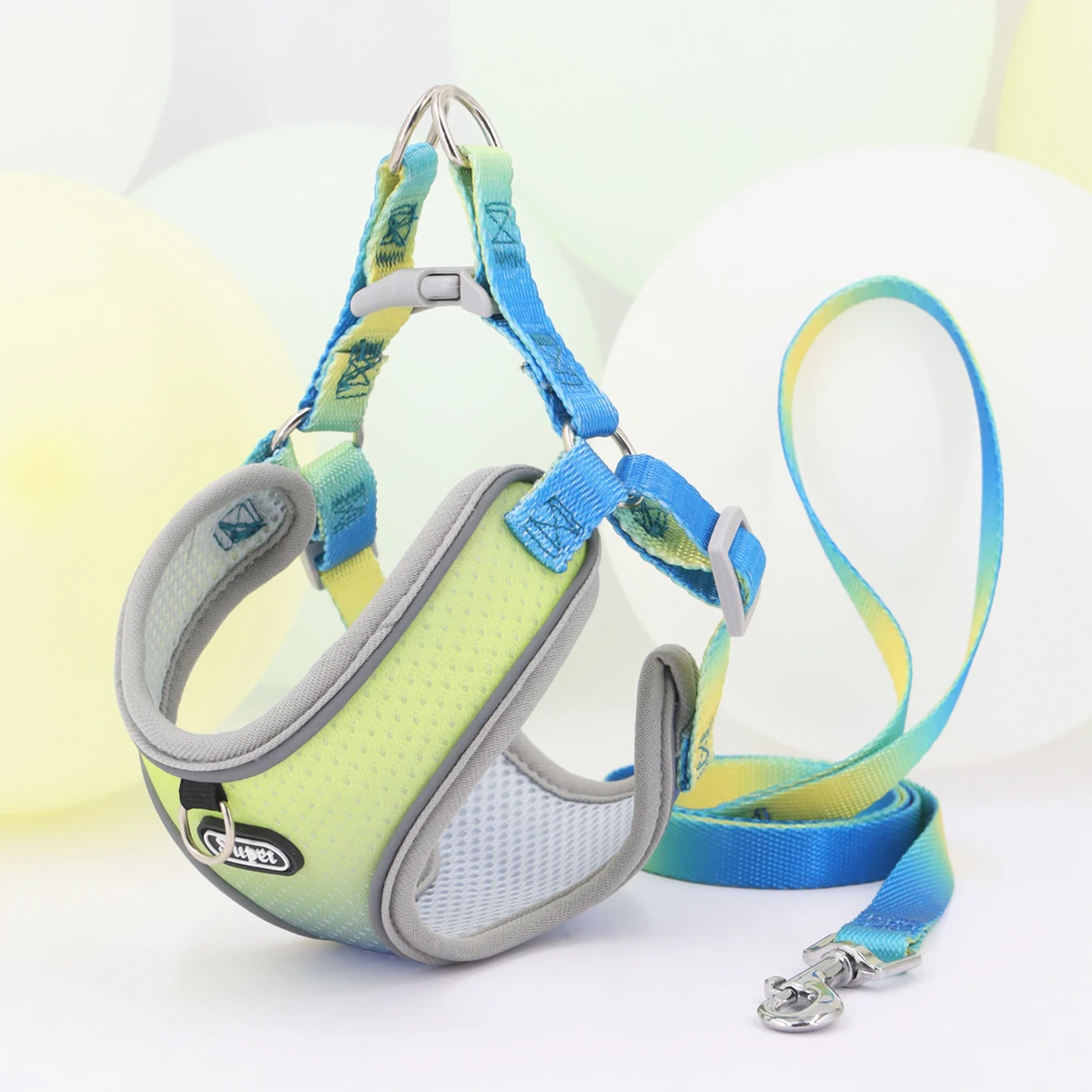 Supet Pet Step-in Dog Harness, Adjustable Reflective Soft Dog Harness, Breathable Dog Vest Harness For Cats Puppy_voghion.com