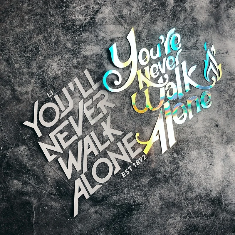 ملصق نادي ليفربول لكرة القدم لتغطية خدوش السيارة وتزيينها، مادة عاكسة، ملصق كامل للسيارة بنمط الفريق/النجوم