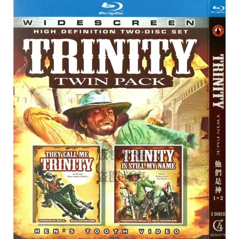 

Italian Comedy Westerns They Are Gods 1 + 2 BD High Definition 1080p Blu-ray 2 Discs
