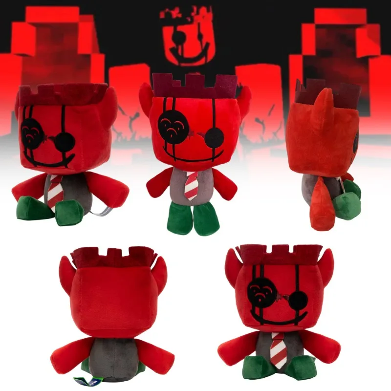 

New Forsaken Jx1dx1 Red King Plush Doll Cute Red King Cube Animal Toys Cartoon Stuffed Soft Toy Christmas Birthday Gift For Kids