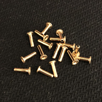 10pcs Brass Copper Hollow Cam Rivet For Zippo Kerosene Lighter Pendulum Universal DIY Repair Upgrade Accessory Inner Liner Parts