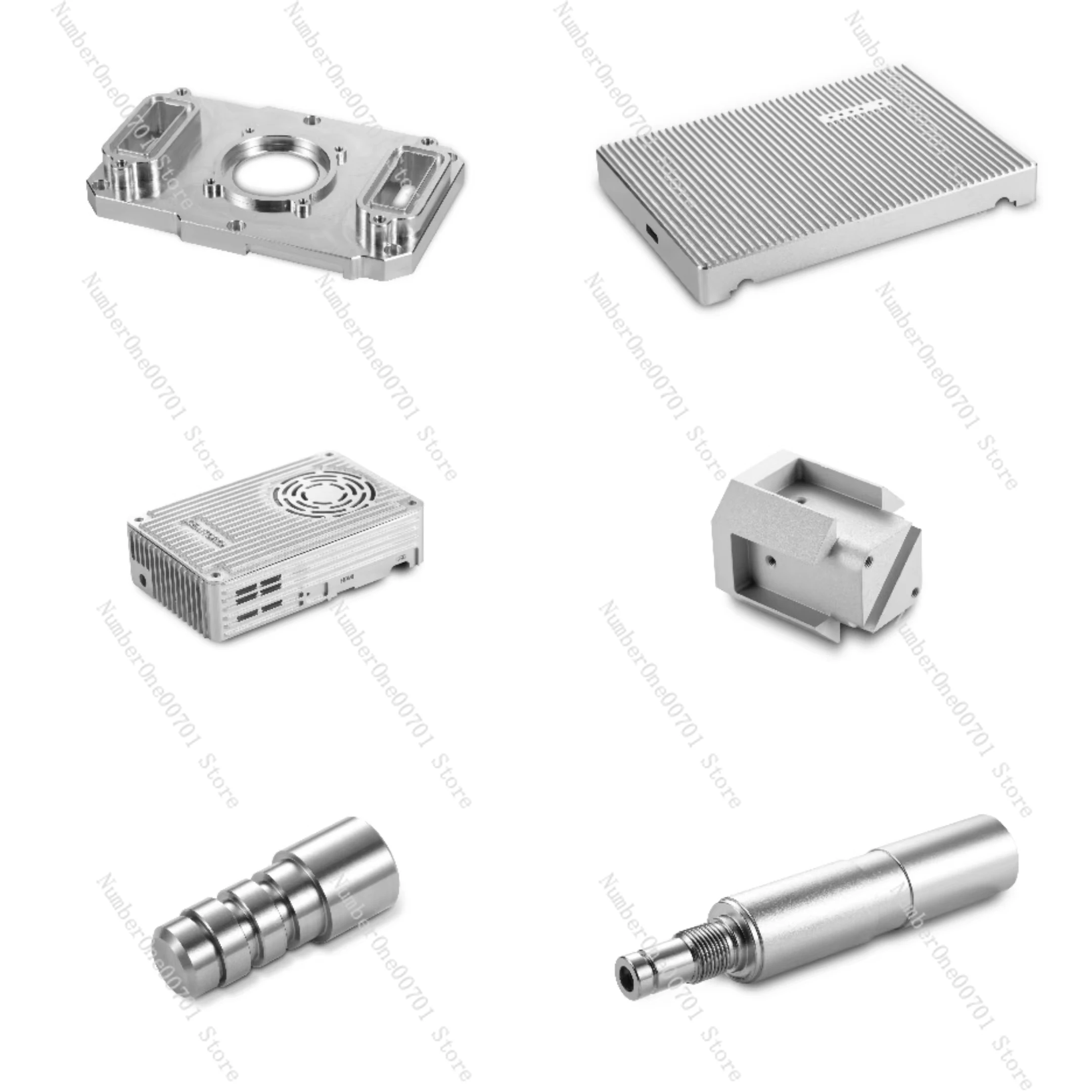 Machined Aluminum/Stainless Steel Parts, Precision Lathe & Milling Components for Industrial Hardware
