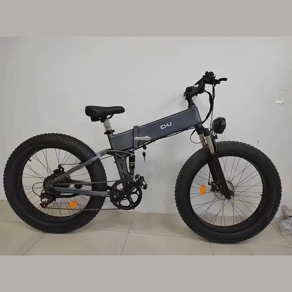 

CHJ Ebike 1000W ebike Fat Tire Ebike for Adults for Off-Road Urban Commutes