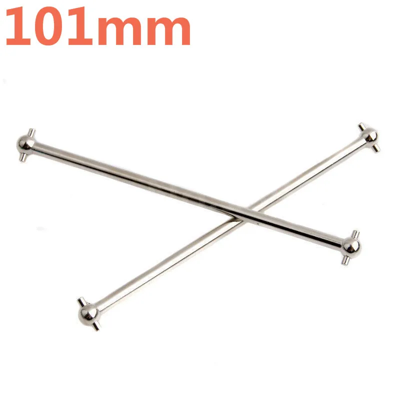 2Pcs For FS Racing 538104 Metal Front / Rear Dogbone 101mm 1/10 Scale Models RC Car Off Road Monster Truck Remote Control Cars