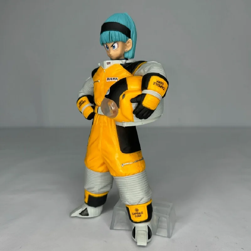 Dragon Ball Anime Surrounding Bulmanamik Star People Space Suit Activity Doll Space Suit Bulma Statue Handmade Model Toy Decorat