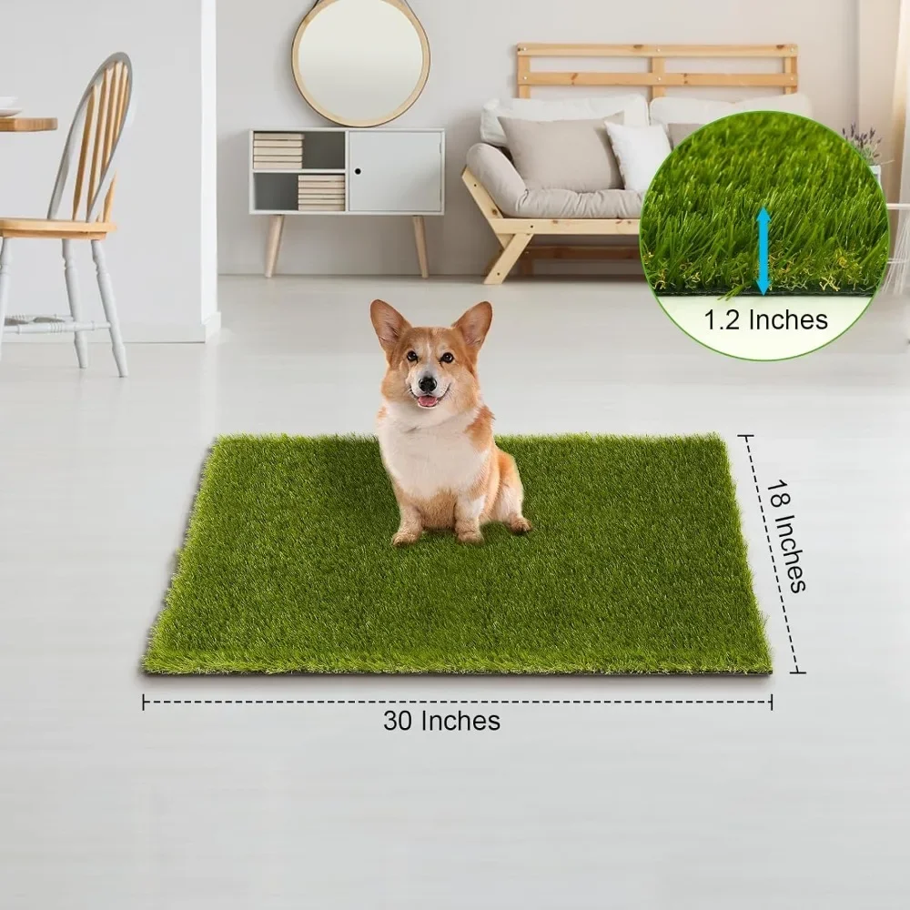 Artificial Grass, Professional Artificial Turf Grass Outdoor for Pets Home Entryway Patio Garden Lawn Door Mat