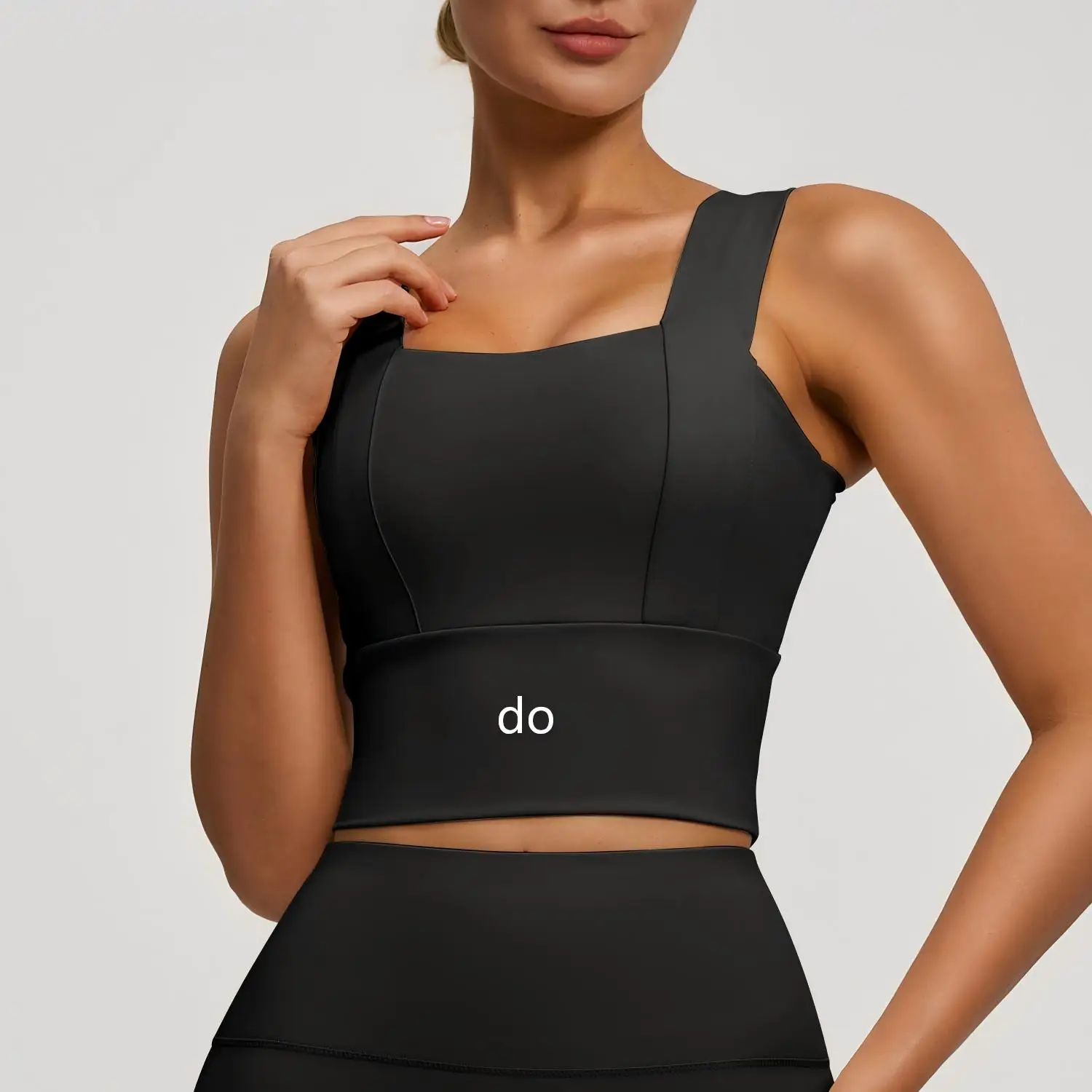 Wide Wide shoulder strap beautiful back yoga sports bra, shockproof and anti sagging, running and fitness gathering sports bra - Aliexpress Deal