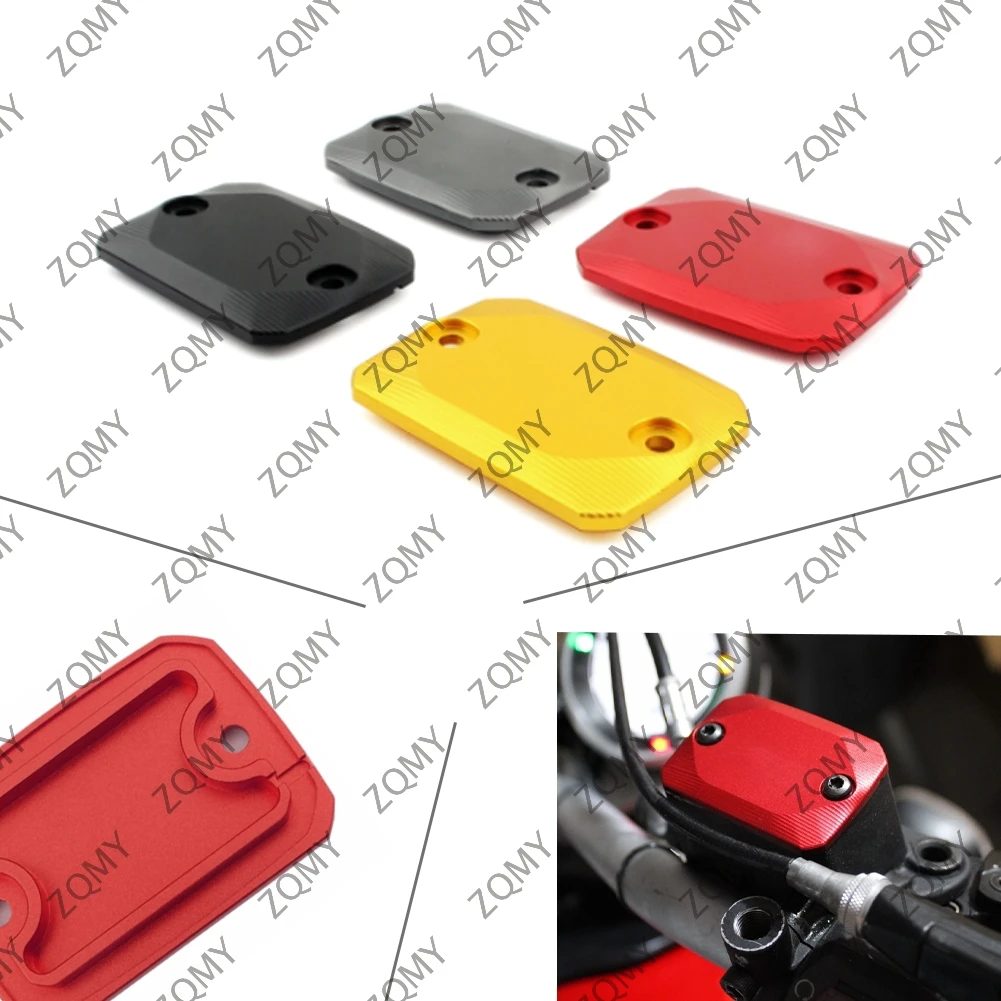 1pcs Front Brake Clutch Reservoir Cover Fluid Oil Pump Cap For Ducati Scrambler 1100 821 797 939 696 950