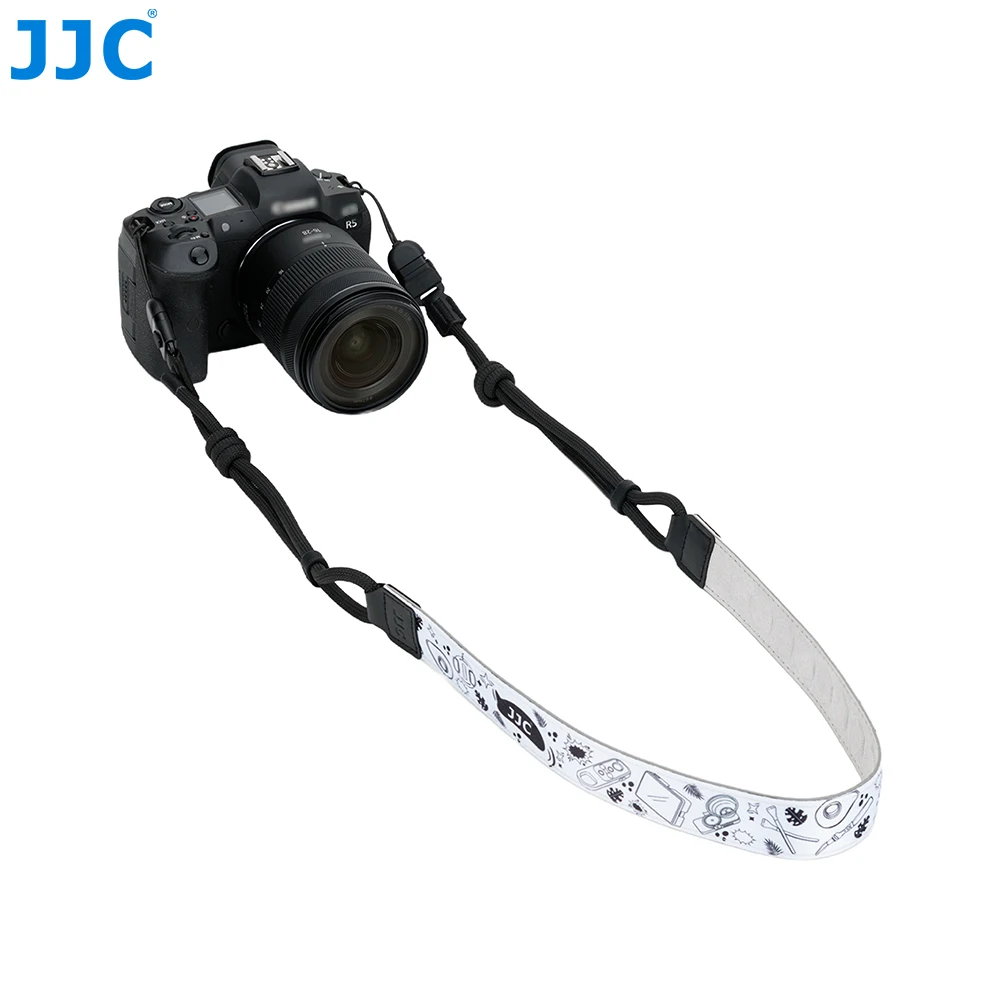 JJC Ретро художественный шейный ремень для камеры, быстросъемный регулируемый длинный плечевой ремень для Fuji X-T30 III X половина X-E5 X-T5 X-T4 X-T50