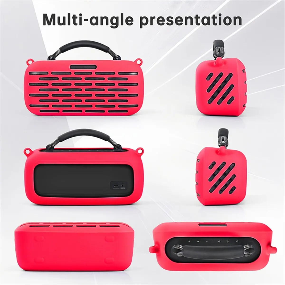 SPECIAL OFFER Silicone Cover Case for SoundLink Max Portable Speaker Anti-Scratch with ShoulderStrap Carrying Protector A