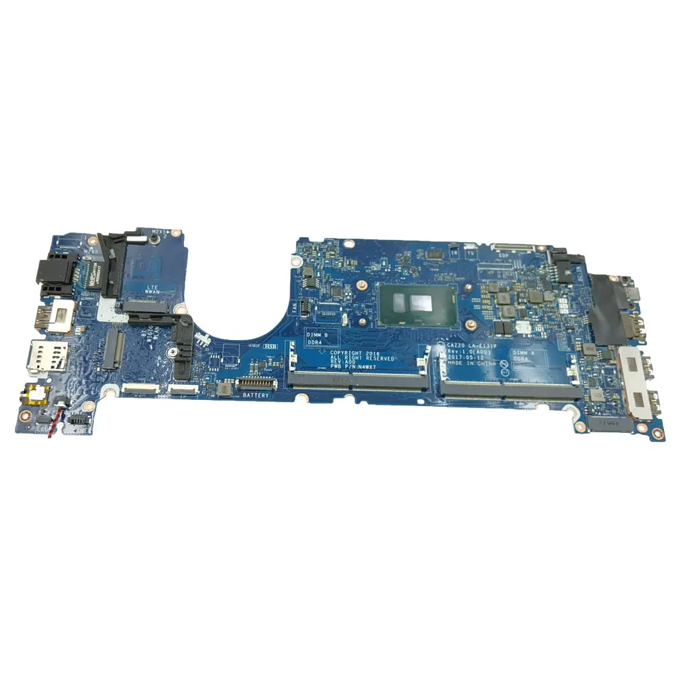 Imagem -05 - Placa-mãe do Portátil para Dell Latitude La-e131p Dell Latitude 7480 E7480 i5 I76th Cpu de 7ª Geração 0cxwhp 04gtkn 08fcrx 0f48nd 0cy3fd Testado