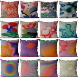 Art Magic Phantom Retro Cushion Cover Throw Pillow Case 40*40 50x50 45x45 Modern Home Sofa Decoration