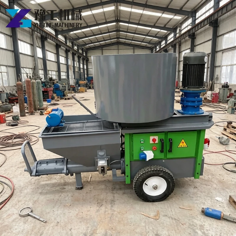 

Factory Wholesale Mortar Spraying Machine With Mixer Putty Spraying Machine Small Cement Mortar Wall Plastering Machine