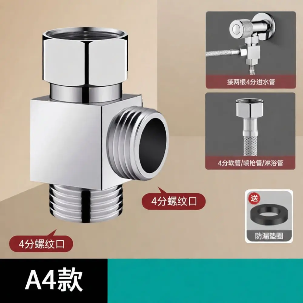 Faucet Diverter Valve Adapter Kitchen Sink Water Tap Distributor Compatible With Dishwasher Water Purifier Hose Pipe
