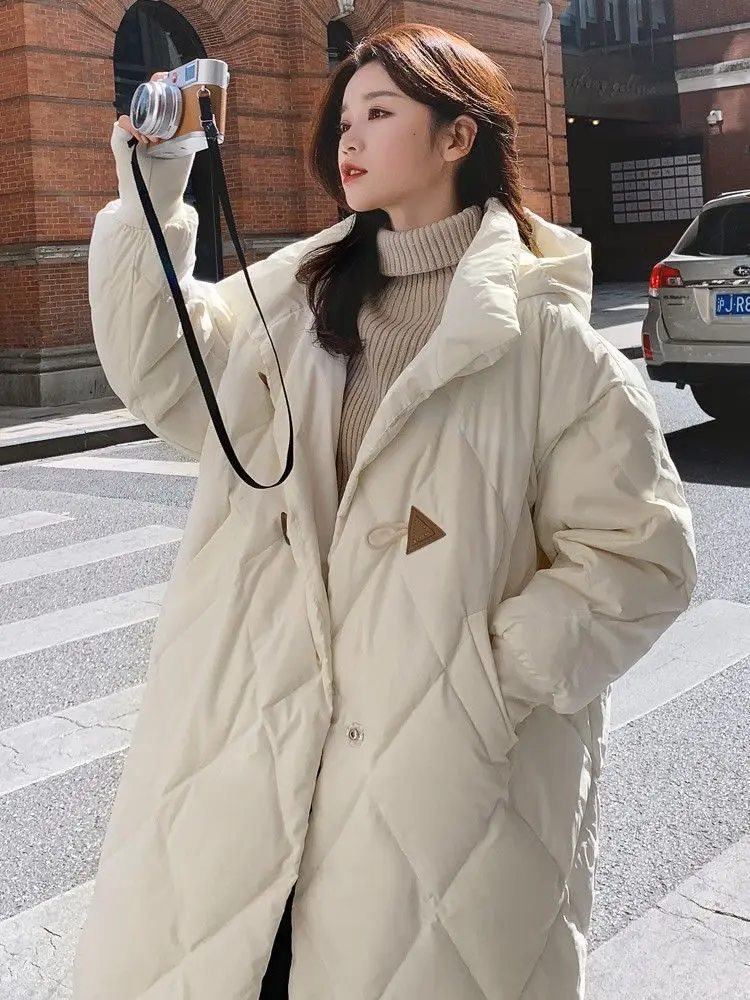 سترة نسائية للخريف والشتاء من القطن مقاومة للرياح وسترات واحدة الصدر #3