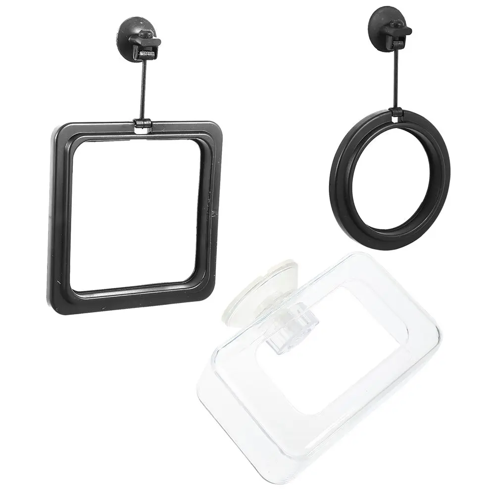 

3 Pcs Floating Fish Feeder Rings Feeding Ring Durable Floating Food Dispenser for Aquarium Tank PP Material Practical Pet