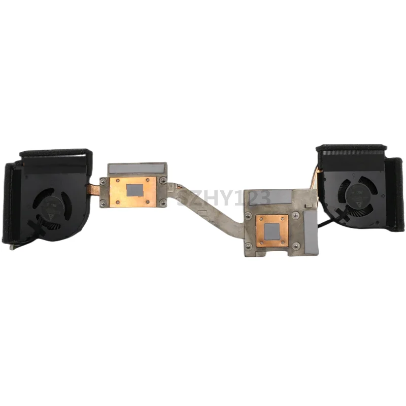 Imagem -03 - Original Cpu Cooler Ventilador de Refrigeração do Dissipador Calor para Lenovo Thinkpad P50 P51 Swg Gráficos Discretos Portátil Novo