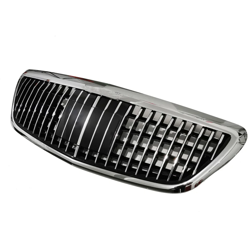 For Mercedes  design Benz Maybach  Grille 2014-2020 S Class W222  ABS Chrome Grille With ACC Auto spare parts factory